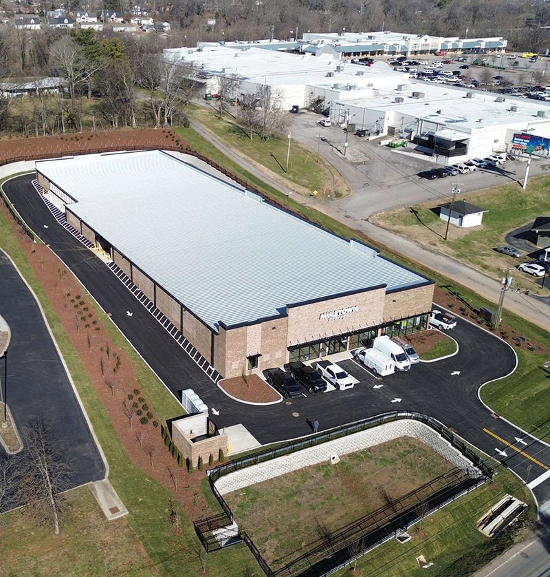 Climate Control bird's eye view of building image